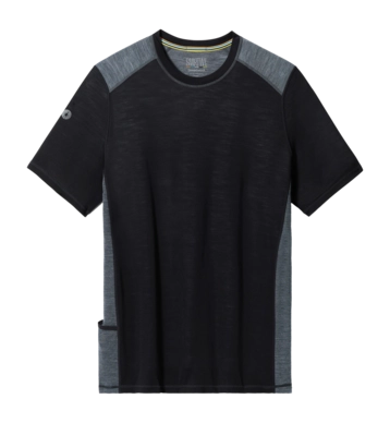 T-Shirt Smartwool Men Active Ultralite Tech Tee Black 24