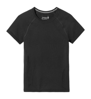 T-Shirt Smartwool FemmesIntraknit Active Short Sleeve Black