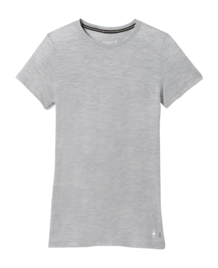 T-Shirt Smartwool Women Merino Short Sleeve Tee Light Gray Heather