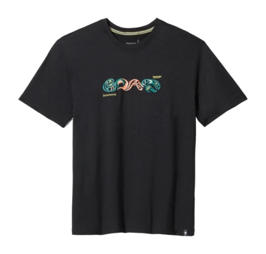 T-Shirt Smartwool Homme Sockeye Season Graphic Short Sleeve Tee Black