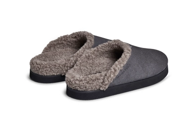 2---The Mule - Clean Dark Grey - Angle Back View