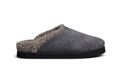 3---The Mule - Clean Dark Grey - Side View