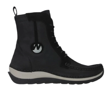 Enkellaars Wolky Women Ocean Zwart