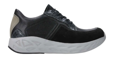 Schnürschuhe Wolky Bounce Damen Schwarz Kombi