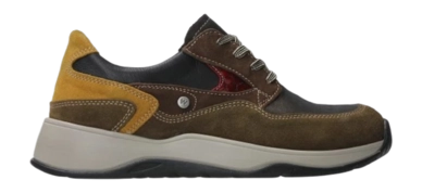 Chaussures à Lacets Wolky Femme Sappho Taupe Combi