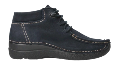 Schnürschuhe Wolky Seamy Moc Damen Blau