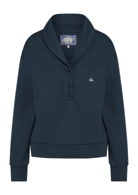 Sweater Essenza Women Febe Deep Sea Blue