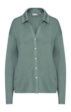 Top Essenza Women Kae Long Sleeve Reef Green
