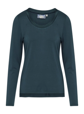 Top Essenza Women Luyza Long Sleeve Deep Sea Blue