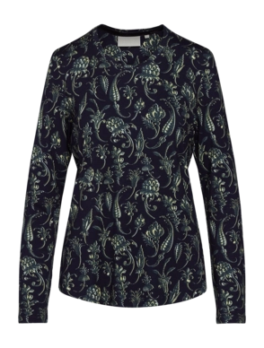 Top Essenza Women Waona Issadore Long Sleeve Darkest Blue