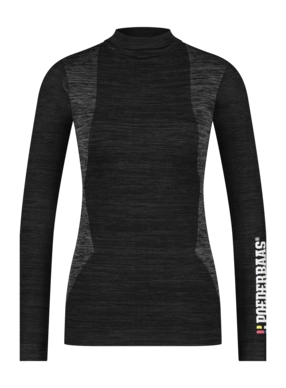 Thermal Shirt Poederbaas Women Technical Thermo L/S Black