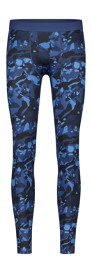 Leggings Poederbaas Thermo Pant Camo Herren Navy