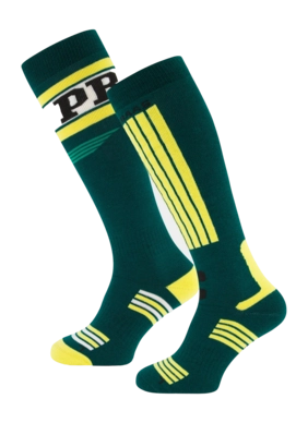 Chaussettes de Ski Poederbaas Swedish Green (2 pièces)