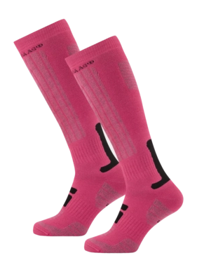 Chaussettes de Ski Poederbaas Rose (2 pièces)