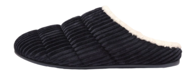 Pantoufles FitFlop Femme Chrissie Fleece-Lined Corduroy Slippers Midnight Navy