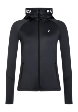 Jas Peak Performance Women Rider Mid Zip Hood Black 2023