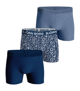 Boxer Shorts Björn Borg Men Cotton Stretch Multi-coloured 10 Pack (3-pack)