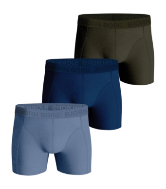 Boxershort Björn Borg Men Cotton Stretch Boxer Multipack 6 (3-pack)