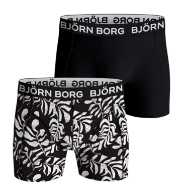 Boxershort Björn Borg Men Cotton Stretch Boxer Multipack Black (2-pack)