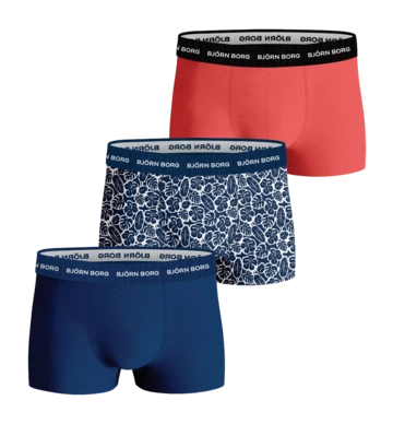 Boxershort Björn Borg Men Cotton Stretch Trunk Multipack  (3-pack)