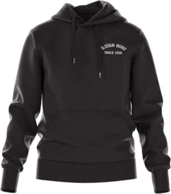 Hoodie Jumper Björn Borg Men Borg Essential Black Beauty