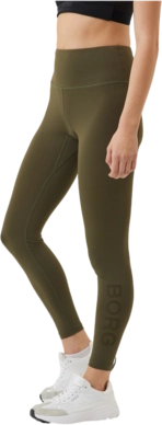 Leggings Björn Borg Borg Logo Tights Damen Olive Night
