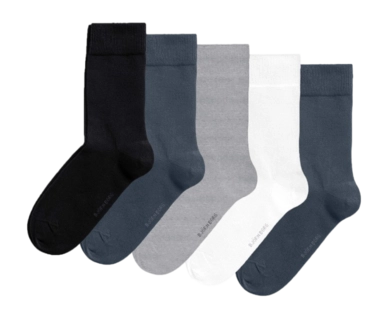 Socks Björn Borg Unisex Essential Ankle Multi-coloured Multipack 1 (5-pack)