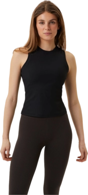 Tanktop Björn Borg Women Studio Rib Tank Black Beauty