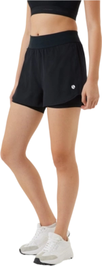 Tennis Shorts Björn Borg Women Ace Shorts 2 In 1 Black Beauty