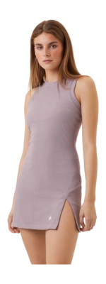 Tennisjurk Björn Borg Women Ace Rib Dress Purple Dove