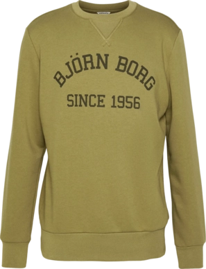 Jumper Björn Borg Men Borg Essential Crew Olive Drab
