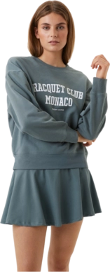 Pullover Björn Borg Ace Boyfriend Crew Damen Balsam Green