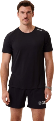 T-Shirt Björn Borg Men Borg Athletic T-Shirt Black Beauty