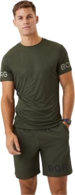 Sports T-Shirt Björn Borg Men Borg Light Forest Night