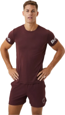 Sports T-Shirt Björn Borg Men Borg Decadent Chocolate
