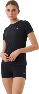 Sports T-Shirt Björn Borg Women Ace Slim Black Beauty