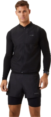 Vest Björn Borg Men Borg Running Vest Ripstop Black Beauty