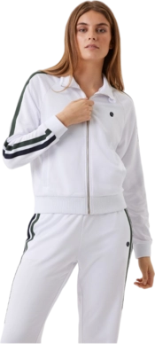 Vest Björn Borg Women Ace Track Jacket Brilliant White