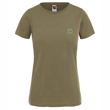 T-Shirt The North Face Women Never Stop Exploring New Taupe Green