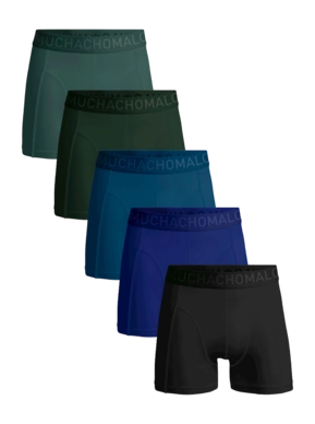 Boxershorts Muchachomalo Light Cotton Solid Herren Multicolour 70 (5-Pack)