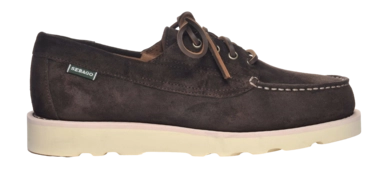 Chaussures Bateau Sebago Hommes Askookfield Suede Dark Brown