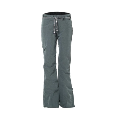 Skihose Burnotti Halyard Melange Waldgrün Damen