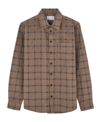 Overshirt Libertine Libertine Men Miracle Taupe Check 2023