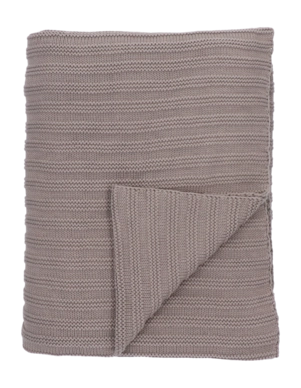 Plaid Organic Home Dune Natural Taupe