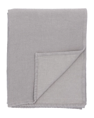 Plaid Organic Home Grassland Natural Taupe