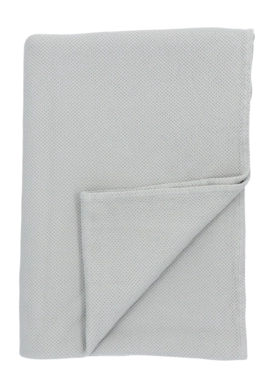 Plaid Organic Home Savanna Misty Grey