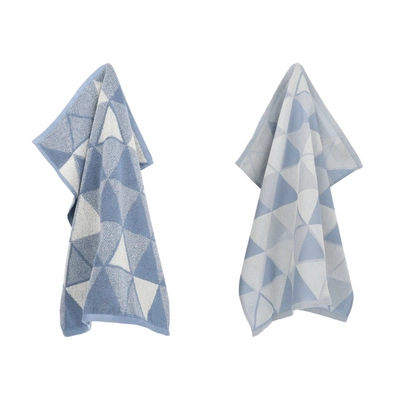Combiset Bunzlau Castle Triangles Grijs-Blauw