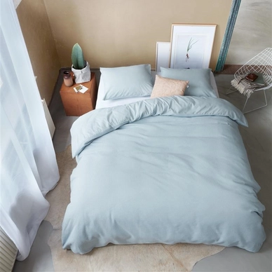 Bettwäsche At Home by Beddinghouse Living Bluegrey Baumwolle