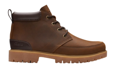 Bottes Clarks Homme Rossdale Mid Beeswax Leather