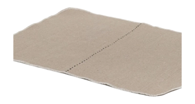 Set de Table The Table Canvas Milk Tea (Ensemble de 4)